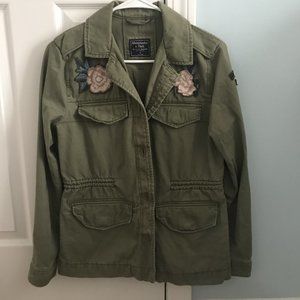 Green Abercrombie Army Jacket